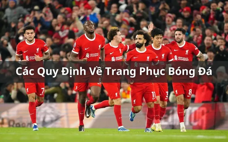 Quy Định Về Trang Phục Bóng Đá Chuẩn Quốc Tế Và Tiêu Chuẩn Áp Dụng Hiện Nay